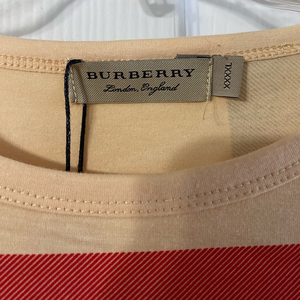 Burberry Vintage Cotton Oversized T-shirt